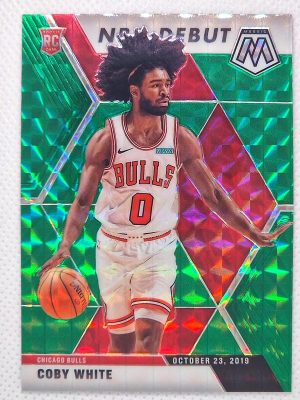 2019-20 Panini Mosaic – Green Prizm #264 Coby White