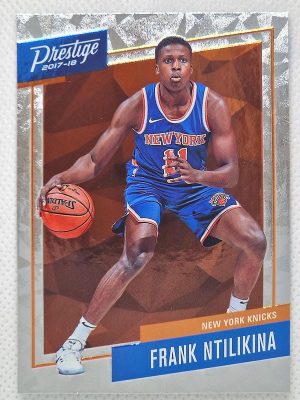 2017-18 Panini Prestige – Micro Etch Rookies #8 Frank Ntilikina
