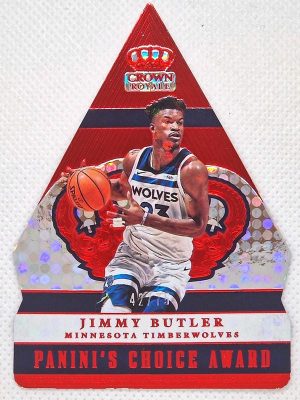 2017-18 Panini Crown Royale – Panini’s Choice Red #PC-15 Jimmy Butler SN75