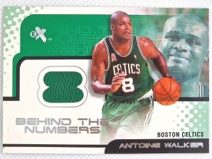 2001-02 E-X – Behind the Numbers Jerseys #NNO Antoine Walker MEM
