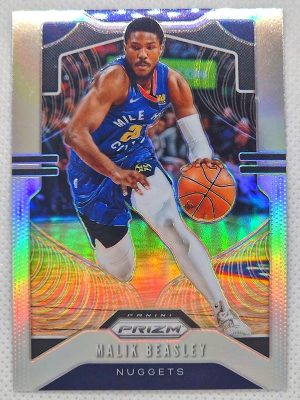 2019-20 Panini Prizm – Prizms Silver #86 Malik Beasley