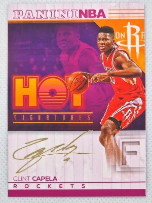 2016-17 Panini NBA (International) – Hot Signatures #12 Clint Capela