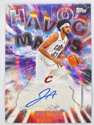 2025-26 Topps – Havoc Marks #HM-JA Jarrett Allen AU