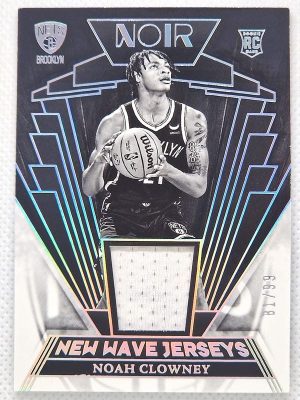 2023-24 Panini Noir – New Wave Jerseys #NWJ-NCL Noah Clowney MEM, SN99