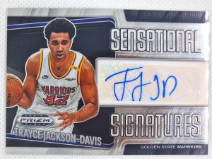 2024-25 Panini Prizm Black – Sensational Signatures #SS-TJD Trayce Jackson-Davis AU