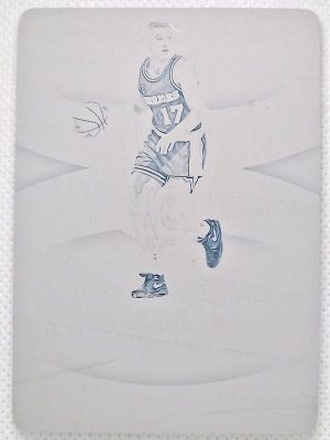 2019-20 Panini Flawless – Excellence Signatures Printing Plates Black #5 Chris Mullin SN1