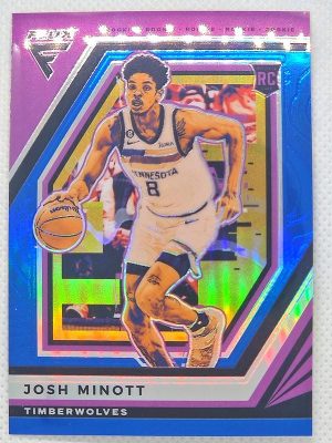 2022-23 Panini Flux – Blue #248 Josh Minott SN99