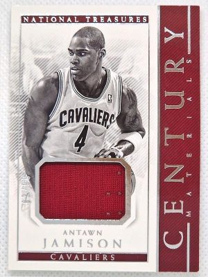 2017-18 Panini National Treasures – Century Materials #CTM-95 Antawn Jamison MEM, SN99