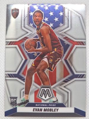 2021-22 Panini Mosaic #258 Evan Mobley NP