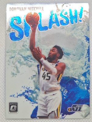 2021-22 Donruss Optic – Splash! #14 Donovan Mitchell